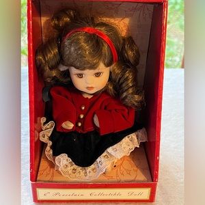 NWT Porcelain Collectible Doll